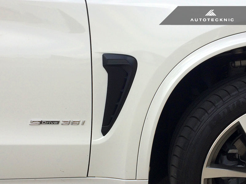 AutoTecknic Replacement Stealth Black Fender Trims - F15 X5 | F85 X5M (ATK-BM-0078-MB)