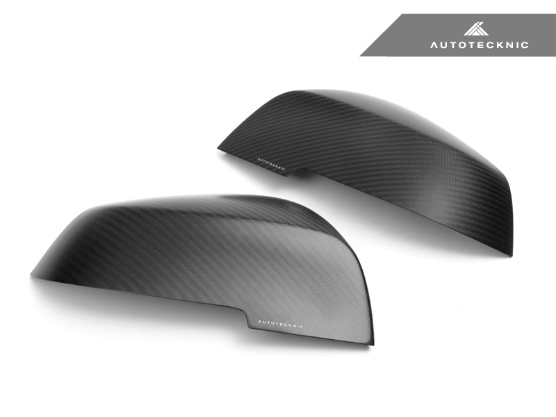 Cubiertas de repuesto de carbono seco para espejos retrovisores AutoTecknic - E84 X1 | F20 Serie 1 | F22 Serie 2 | F30 Serie 3 | F32/ F36 Serie 4 | F87 M2