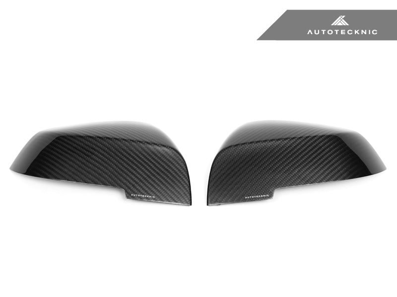 Cubiertas de repuesto de carbono seco para espejos retrovisores AutoTecknic - E84 X1 | F20 Serie 1 | F22 Serie 2 | F30 Serie 3 | F32/ F36 Serie 4 | F87 M2