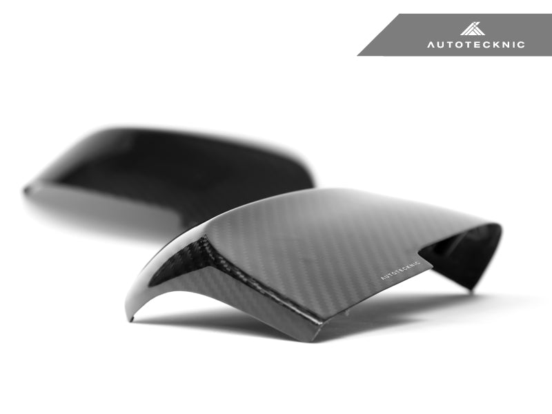 Cubiertas de repuesto de carbono seco para espejos retrovisores AutoTecknic - E84 X1 | F20 Serie 1 | F22 Serie 2 | F30 Serie 3 | F32/ F36 Serie 4 | F87 M2