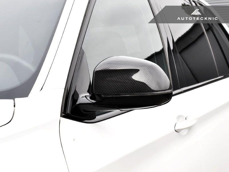 Cubiertas de espejo de fibra de carbono de repuesto AutoTecknic - BMW F25 X3 LCI | F26 X4 | F15 X5 | F16 X6