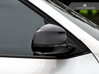 Cubiertas de espejo de fibra de carbono de repuesto AutoTecknic - BMW F25 X3 LCI | F26 X4 | F15 X5 | F16 X6