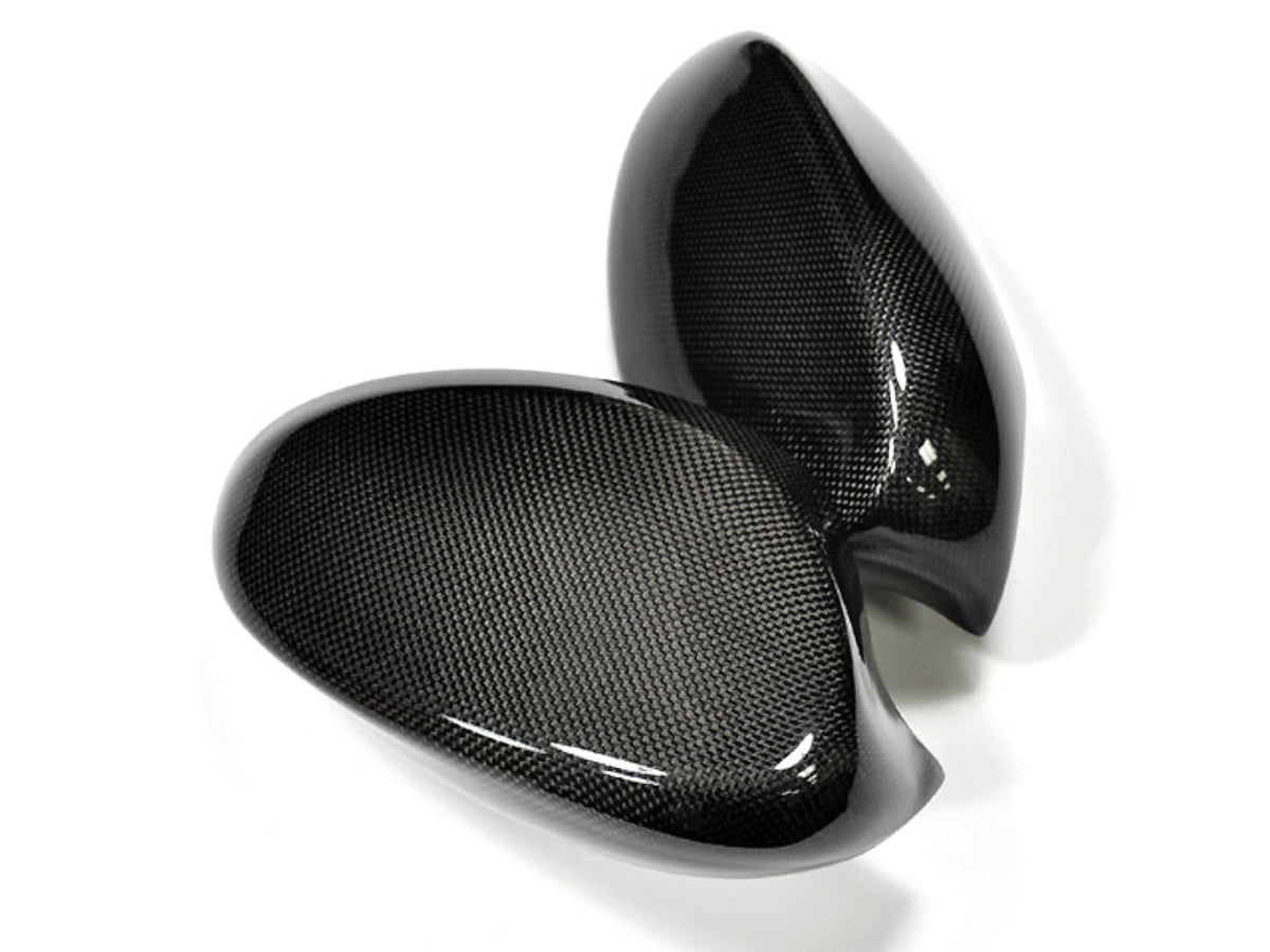AutoTecknic Replacement Carbon Fiber Mirror Covers - BMW E92 Coupe / E93 Cabrio | 3-Series Pre-LCI