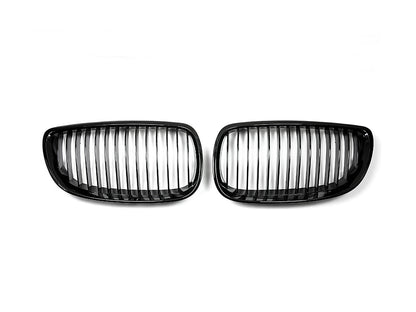 Parrilla delantera AutoTecknic en negro brillante - Serie 3 E92/E93 pre-LCI (incluido el E9X M3)