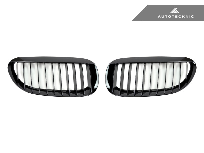 Parrilla delantera AutoTecknic en negro brillante - Serie 6 E63/E64 y M6