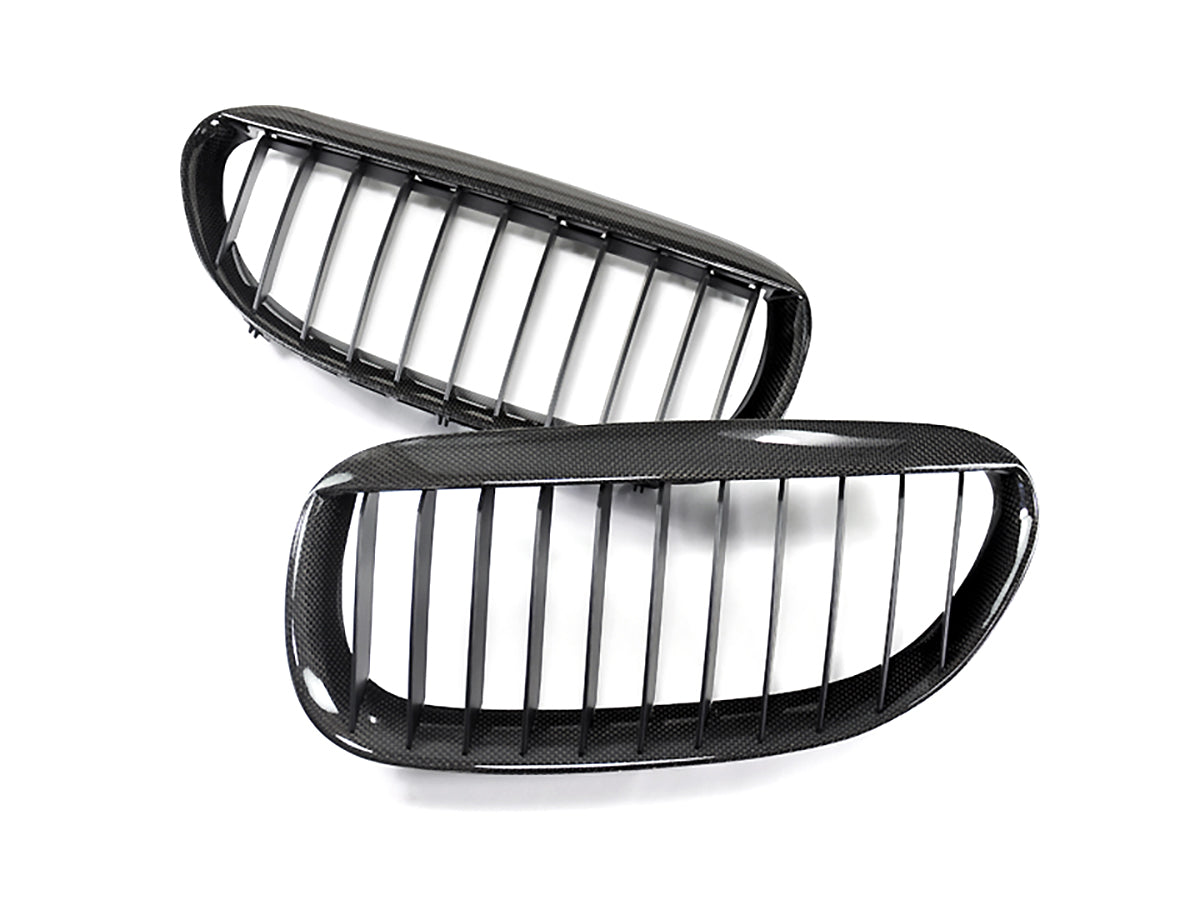 AutoTecknic Carbon Fiber Front Grille Set - E63/ E64 6-Series & M6