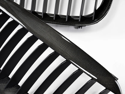 AutoTecknic Carbon Fiber Front Grille Set - E63/ E64 6-Series & M6