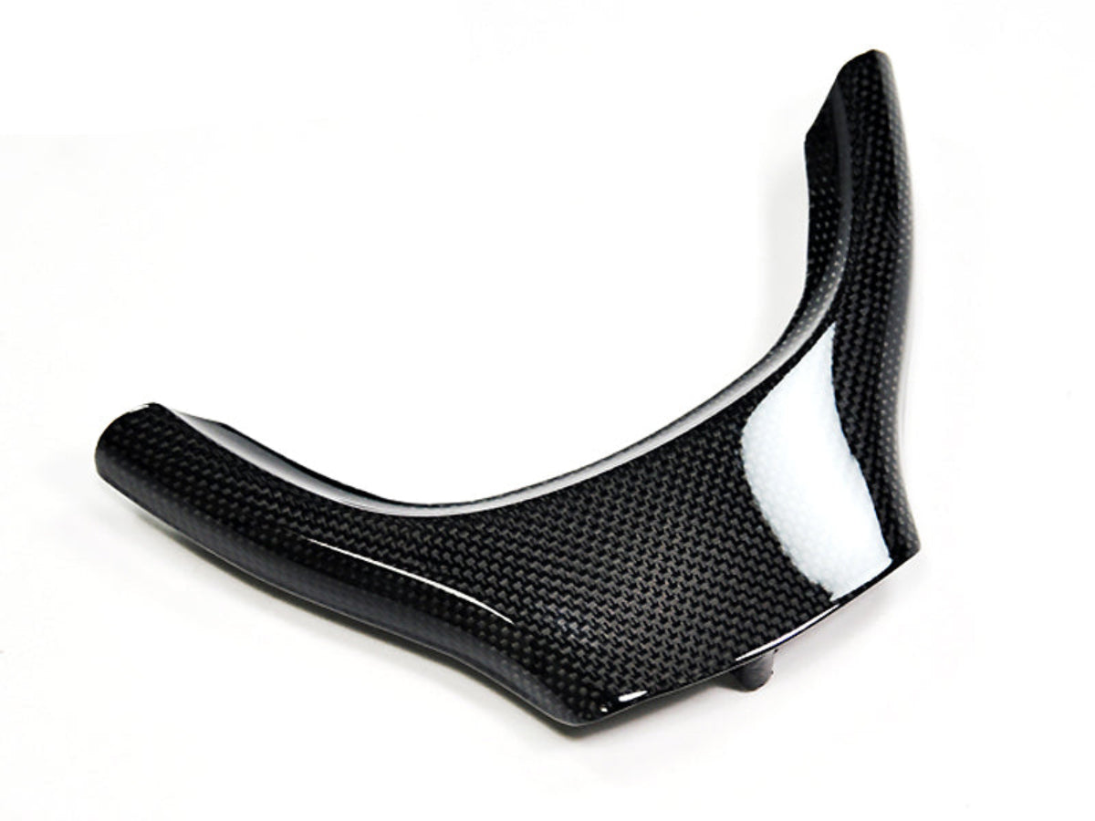 Moldura de volante de fibra de carbono AutoTecknic - Serie 5 F10 | Serie 5 GT F07 | Volante estándar Serie 7 F01