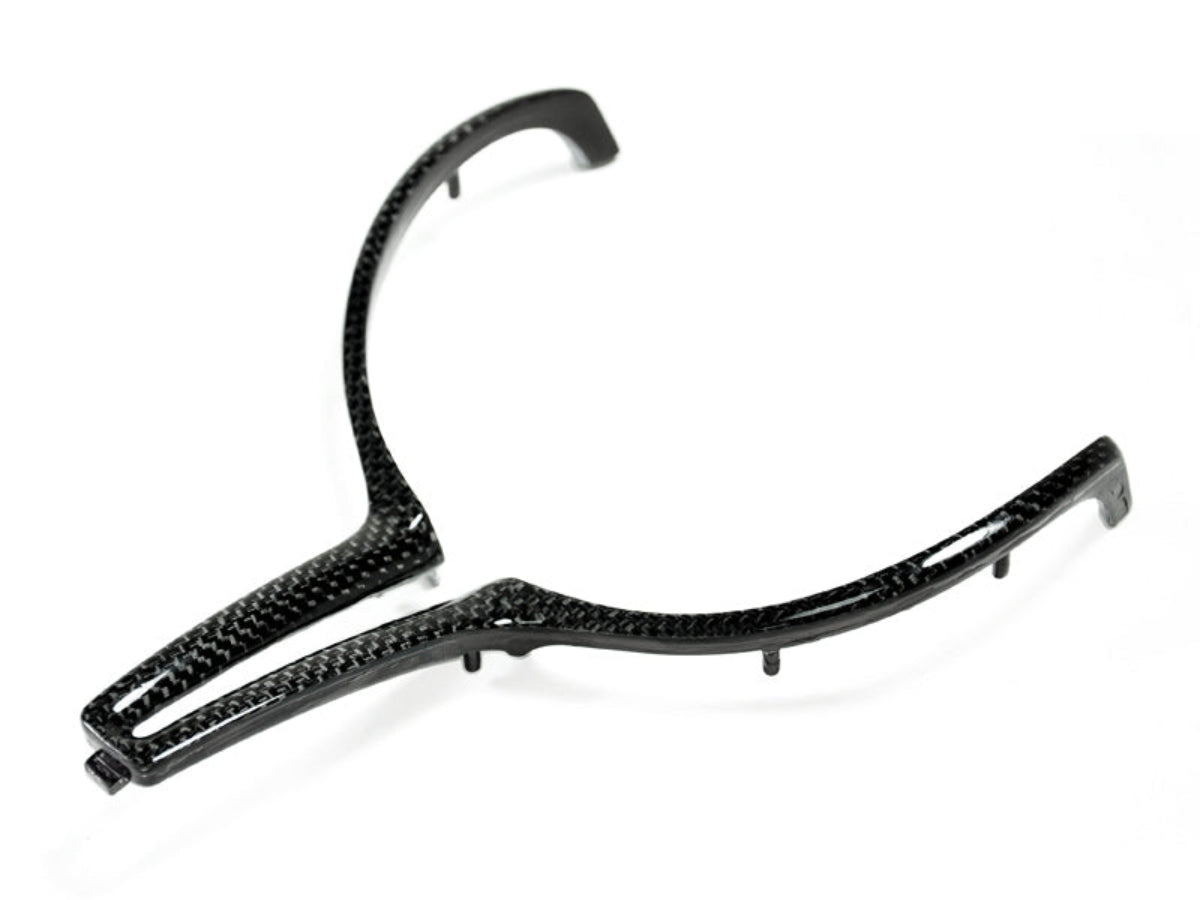 AutoTecknic Carbon Steering Wheel Trim - F87 M2 | F80 M3 | F82/ F83 M4 | F10 M5 LCI | F06/ F12/ F13 M6