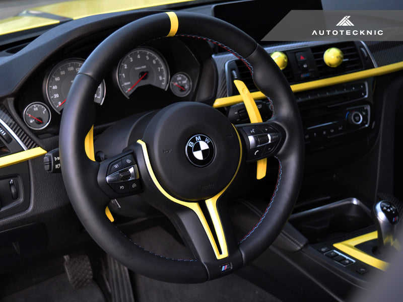 Moldura de volante pintada AutoTecknic - F87 M2 | F80 M3 | F82/ F83 M4 | F10 M5 LCI | F06/ F12/ F13 M6