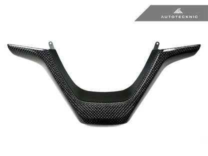 Embellecedor de volante de fibra de carbono AutoTecknic - F25 X3 | F26 X4 | F15 X5 | F16 X6