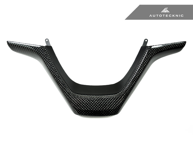 Embellecedor de volante de fibra de carbono AutoTecknic - F25 X3 | F26 X4 | F15 X5 | F16 X6