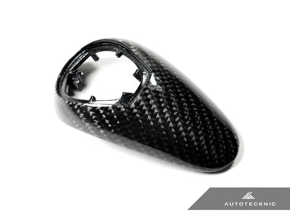 Cubierta de fibra de carbono para selector de marchas AutoTecknic - F06/ F12/ F13 M6