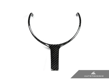 AutoTecknic Carbon Fiber M-Sport Steering Wheel Trim - F10 5-Series | F06/ F12/ F13 6-Series