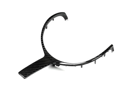 AutoTecknic Carbon Fiber M-Sport Steering Wheel Trim - F10 5-Series | F06/ F12/ F13 6-Series