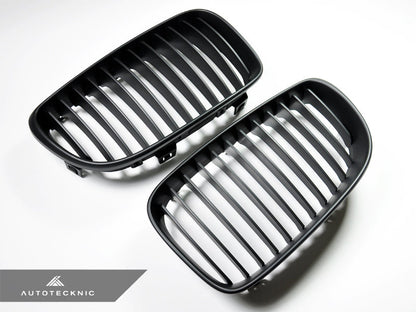Parrilla delantera negra Stealth de AutoTecknic - Serie 1 E82 y 1M