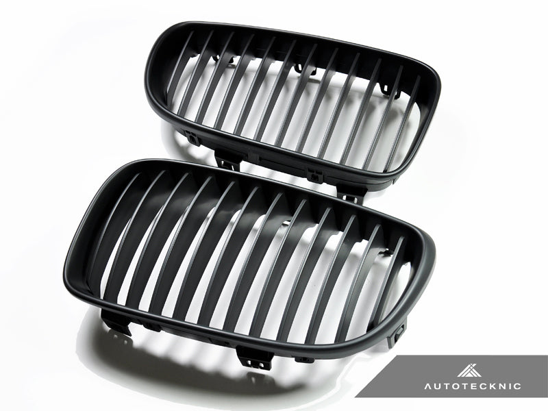 Parrilla delantera negra Stealth de AutoTecknic - Serie 1 E82 y 1M