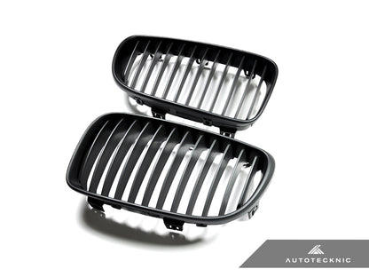 AutoTecknic Stealth Black Front Grille Set - E82 1-Series & 1M