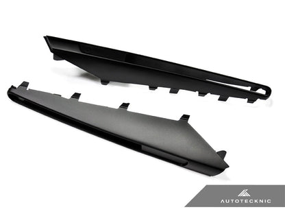 Branquias de guardabarros de repuesto en negro Stealth de AutoTecknic - E90 Sedán / E92 Coupé / E93 Cabrio M3
