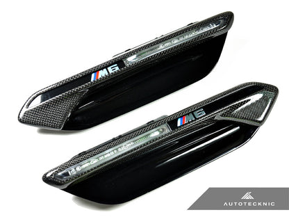 Juego de molduras de guardabarros de carbono seco AutoTecknic - F06 M6 Gran-Coupé | F12 M6 Cabrio | F13 M6 Coupé