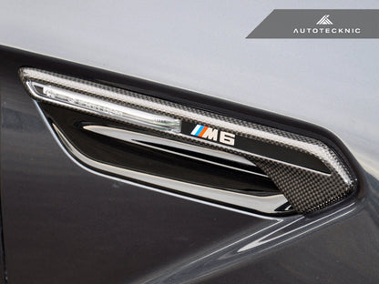 Juego de molduras de guardabarros de carbono seco AutoTecknic - F06 M6 Gran-Coupé | F12 M6 Cabrio | F13 M6 Coupé