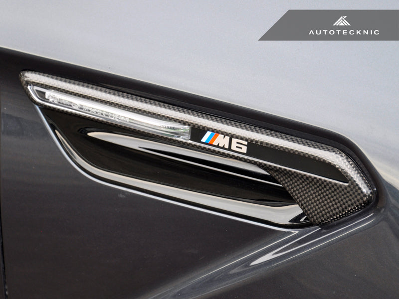 Juego de molduras de guardabarros de carbono seco AutoTecknic - F06 M6 Gran-Coupé | F12 M6 Cabrio | F13 M6 Coupé