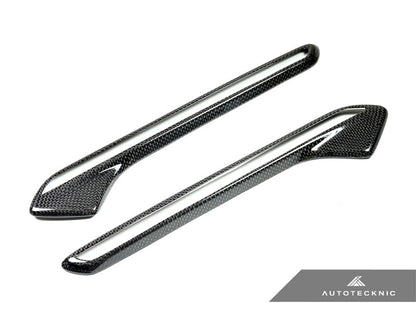 Juego de molduras de guardabarros de carbono seco AutoTecknic - F06 M6 Gran-Coupé | F12 M6 Cabrio | F13 M6 Coupé