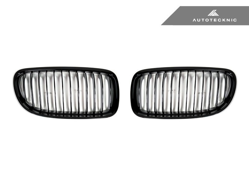 Parrilla delantera AutoTecknic en negro brillante - Serie 3 LCI E90/E91