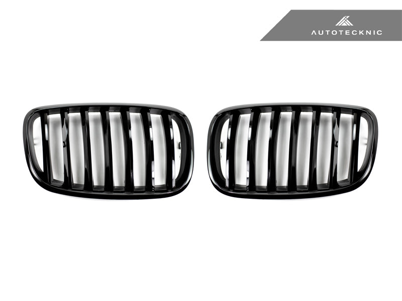 Parrilla delantera AutoTecknic en negro brillante - E70 X5 / X5M | E71 X6 / X6M