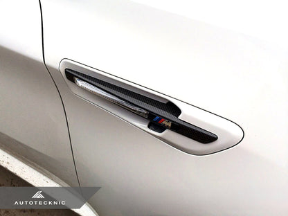 AutoTecknic Replacement Carbon Fiber Fender Gills - E71 X6M
