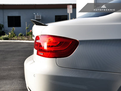 Alerón de maletero de alto rendimiento de fibra de carbono AutoTecknic - Serie 3 E92 Coupé