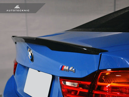 Alerón de maletero de alto rendimiento de fibra de carbono seco AutoTecknic - F82 M4 | M4 Competition