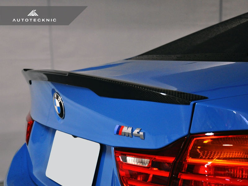 Alerón de maletero de alto rendimiento de fibra de carbono seco AutoTecknic - F82 M4 | M4 Competition