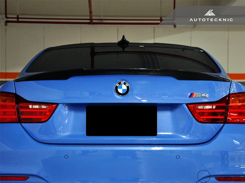 Alerón de maletero de alto rendimiento de fibra de carbono seco AutoTecknic - F82 M4 | M4 Competition