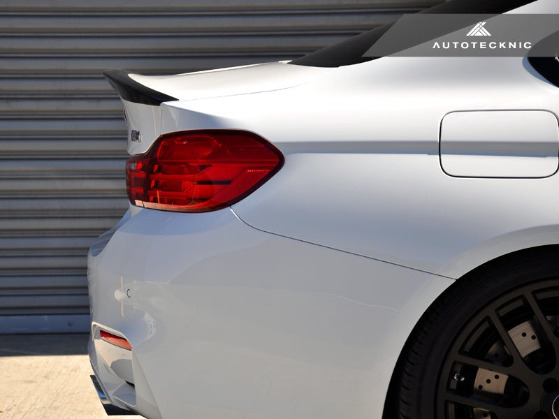 Alerón de maletero de alto rendimiento de fibra de carbono seco AutoTecknic - F82 M4 | M4 Competition