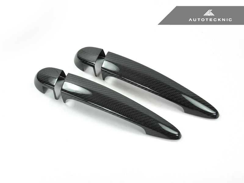 AutoTecknic Dry Carbon Fiber Door Handle Trims - E70 X5M | E70 X5 | E71 X6M | E71 X6