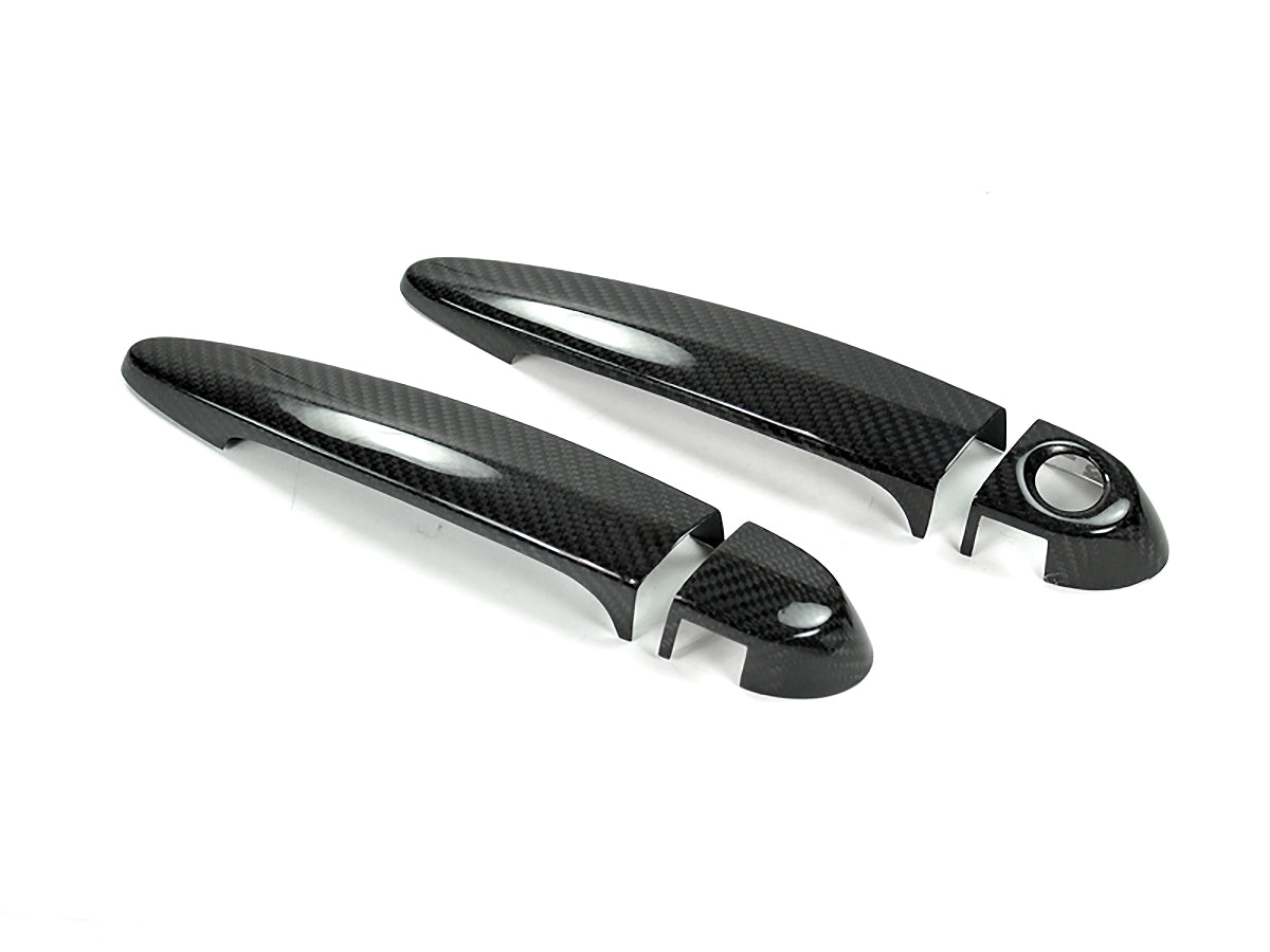 AutoTecknic Dry カーボンファイバー Door Handle Trims - E90/ E92/ E93 3-シリーズ