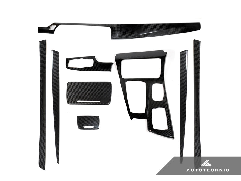 Molduras interiores de fibra de carbono seca AutoTecknic - Serie 5 F10