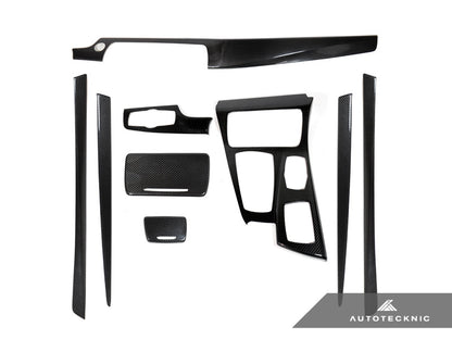 Molduras interiores de fibra de carbono seca AutoTecknic - Serie 5 F10