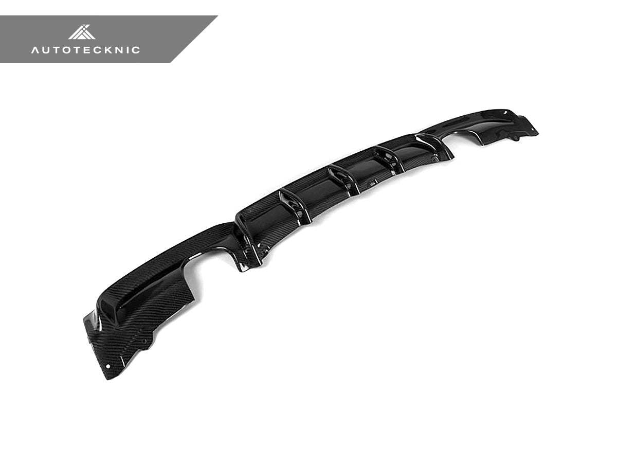 AutoTecknic Vacuumed Carbon Fiber Diffuser - F30 M-Sport