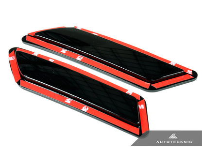 AutoTecknic Painted Front Bumper Reflectors - BMW F30 3-Series (Non-M Sport) (ATK-BM-0997-300)