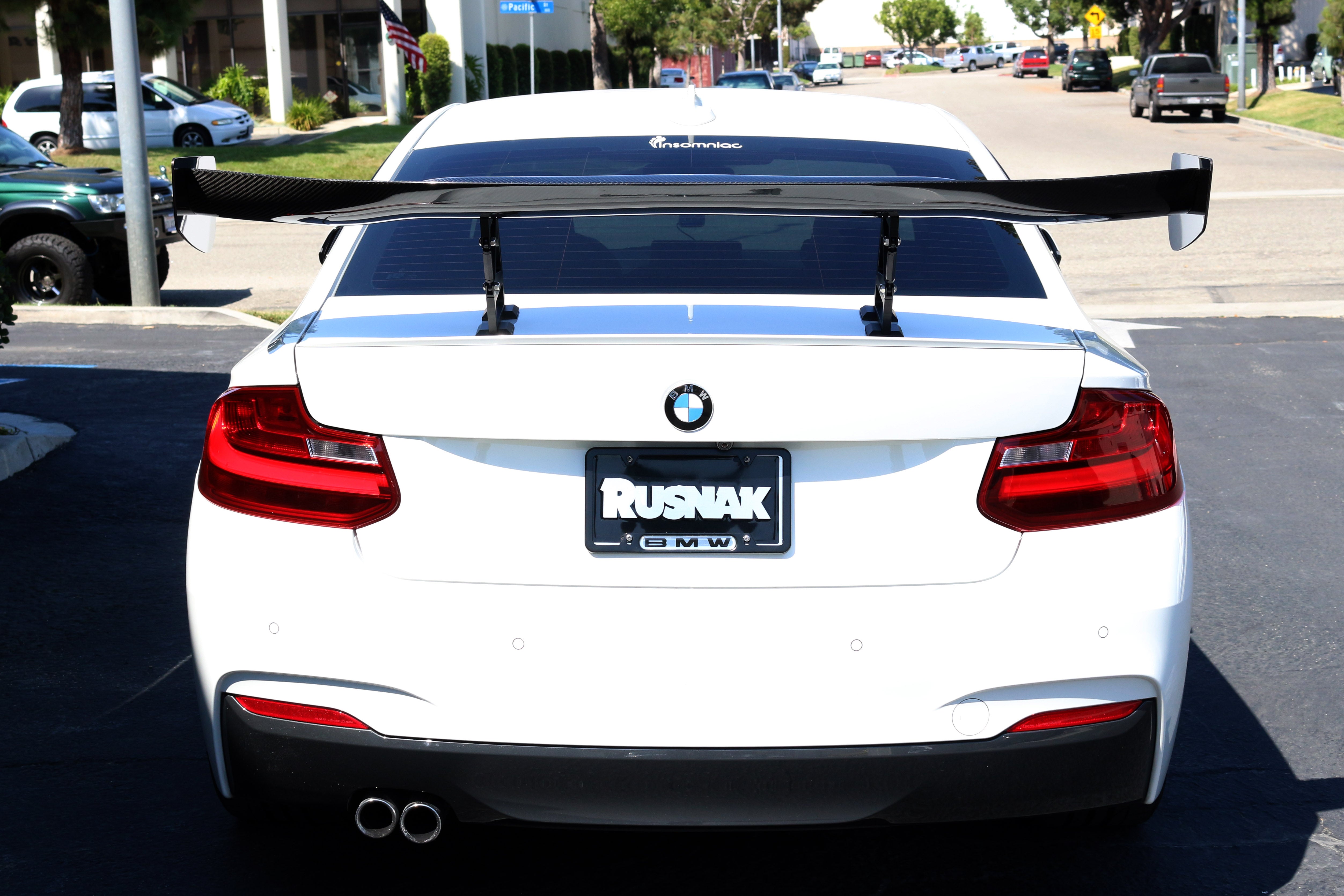 APR GTC-200 Carbon Fiber Adjustable Wing (BMW F22 2-Series)