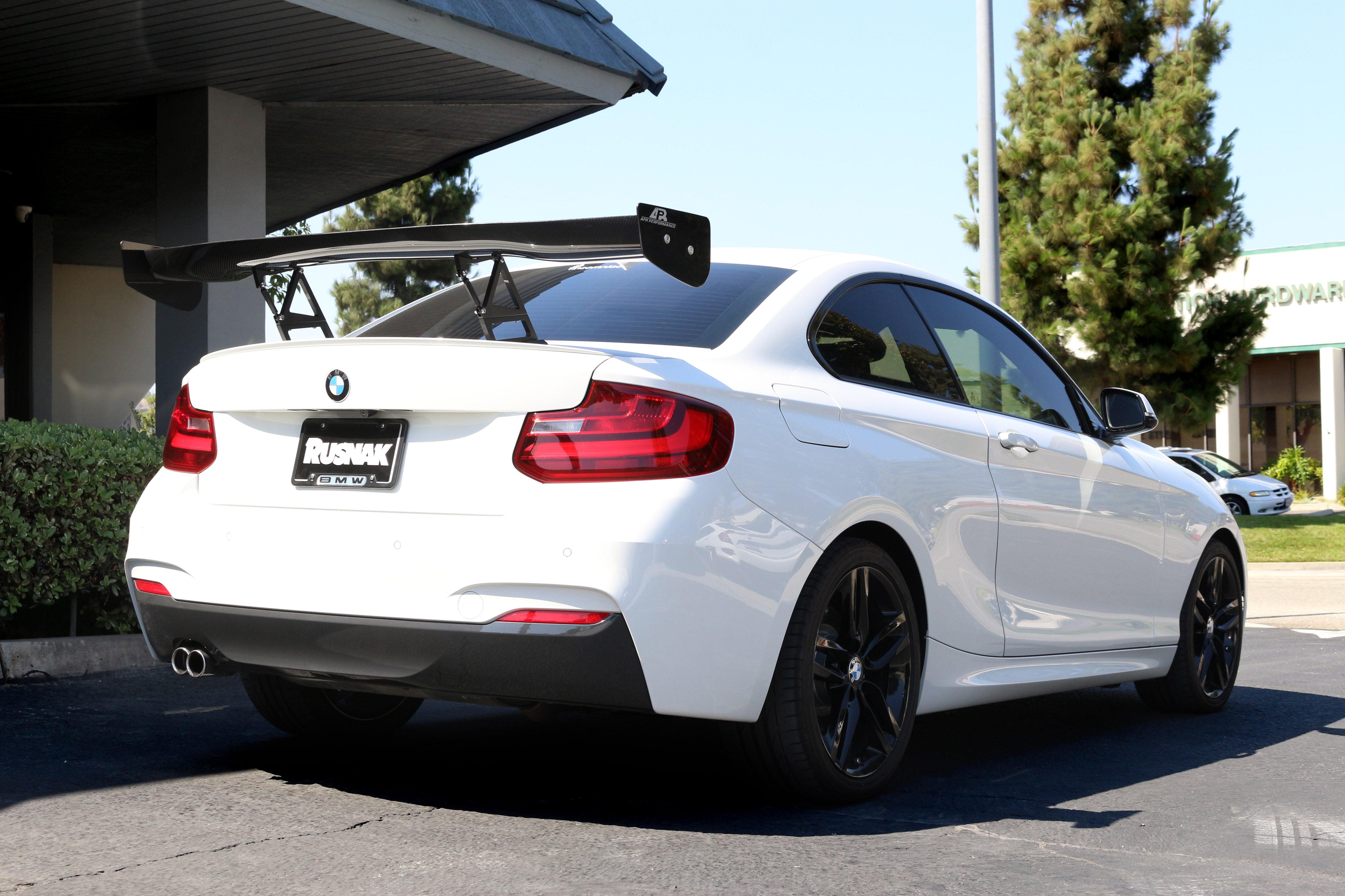 APR GTC-200 Carbon Fiber Adjustable Wing (BMW F22 2-Series)