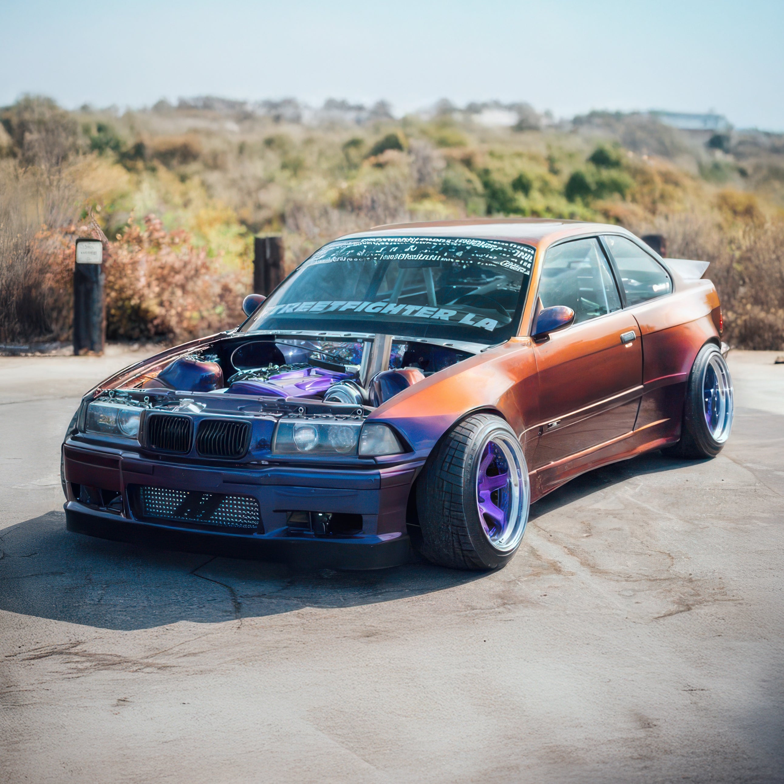 Streetfighter LA Wide Body Kit (BMW E36)