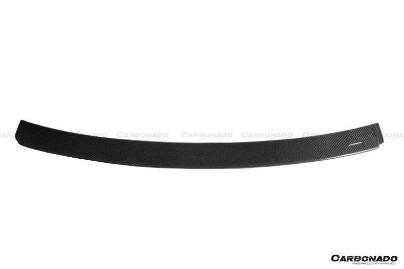 Carbonado 2013-2019 BMW 3 Series F30   F80 M3 MP Style Carbon Fiber Roof Spoiler