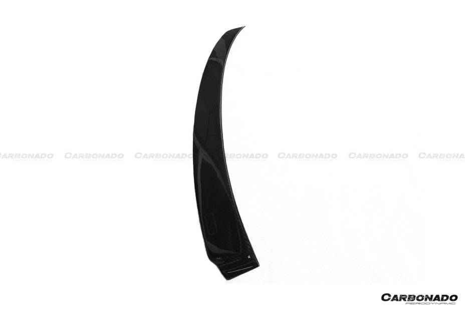 Carbonado 2013-2019 BMW 3 Series F30   F80 M3 MP Style Carbon Fiber Roof Spoiler