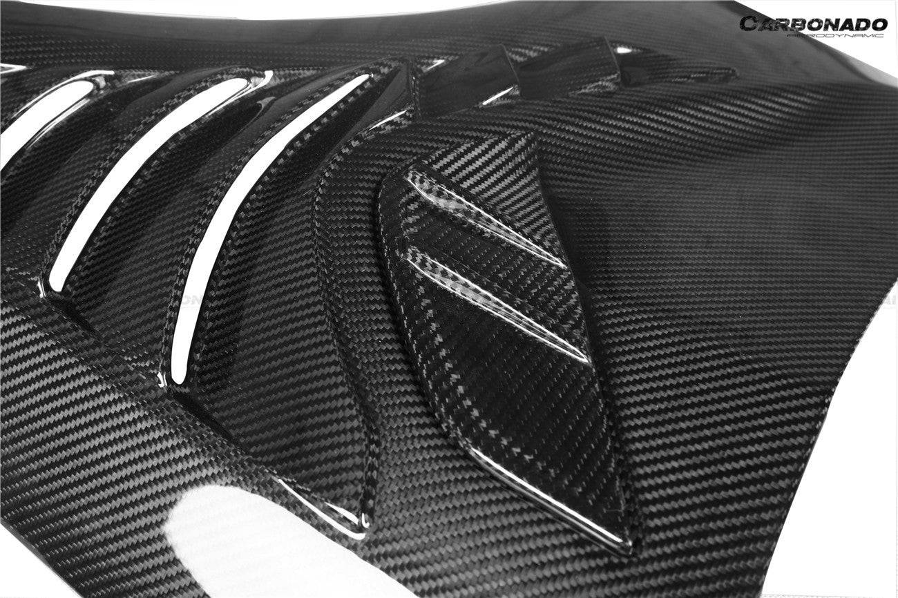 Guardabarros de fibra de carbono seco estilo CSL para BMW M3 G80 G81 M4 G82 G83 (2021 en adelante)