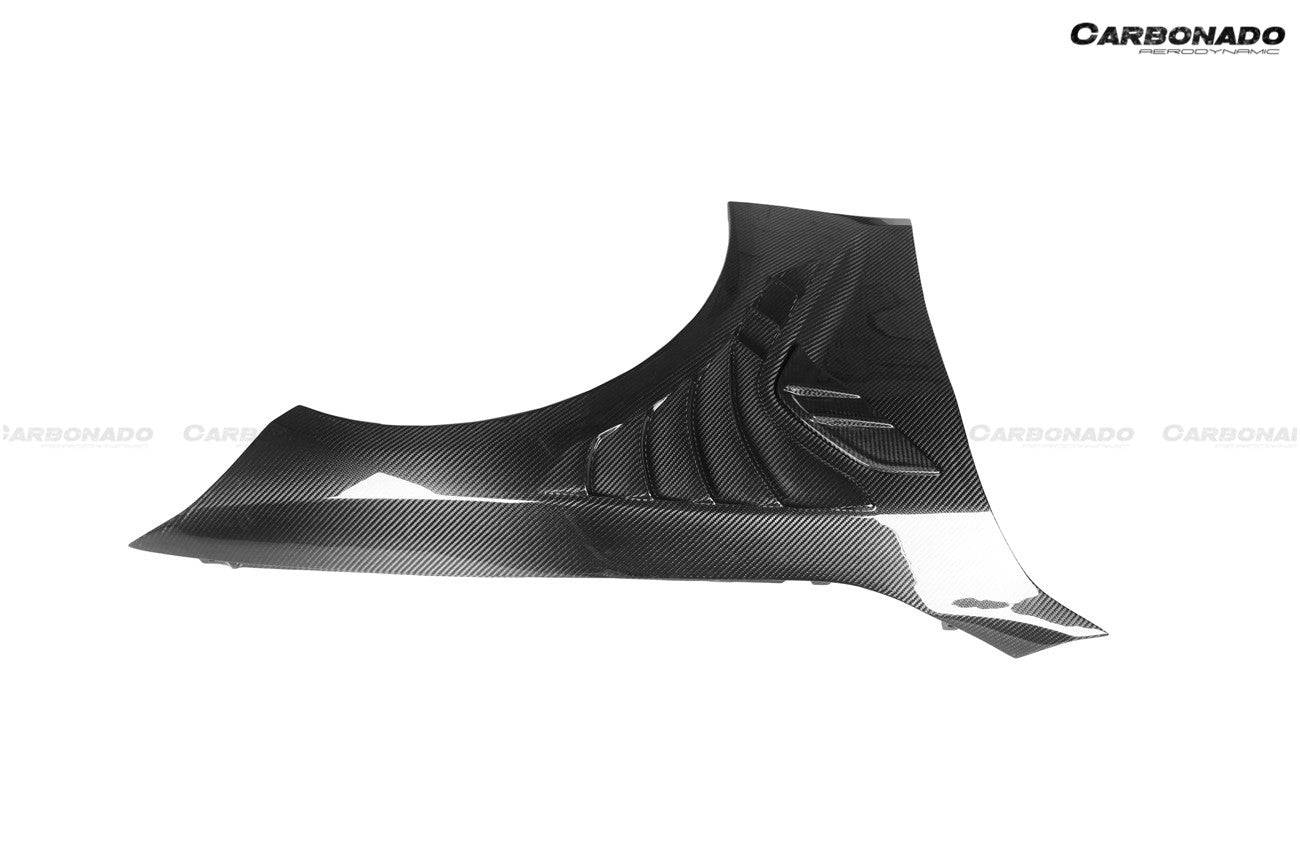 Guardabarros de fibra de carbono seco estilo CSL para BMW M3 G80 G81 M4 G82 G83 (2021 en adelante)