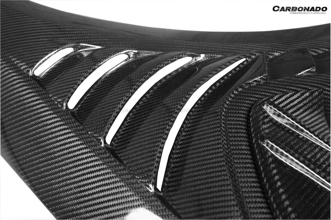 Guardabarros de fibra de carbono seco estilo CSL para BMW M3 G80 G81 M4 G82 G83 (2021 en adelante)