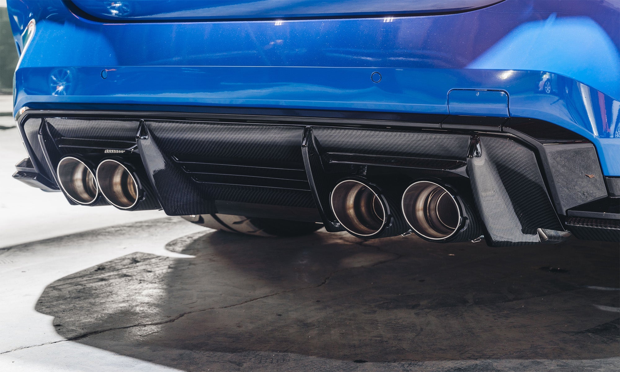 Streetfighter LA Carbon Fiber Rear Diffuser (BMW G82 M4)